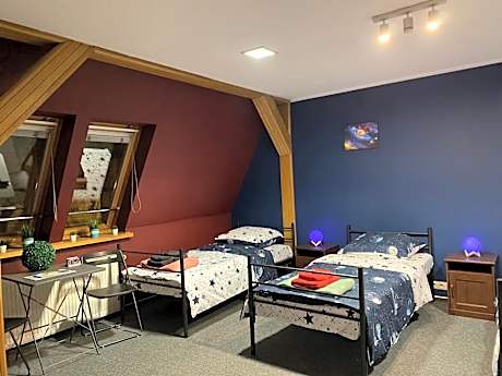 Single Bed in Male Dormitory Room