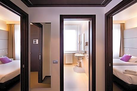 Two Connecting Double Rooms