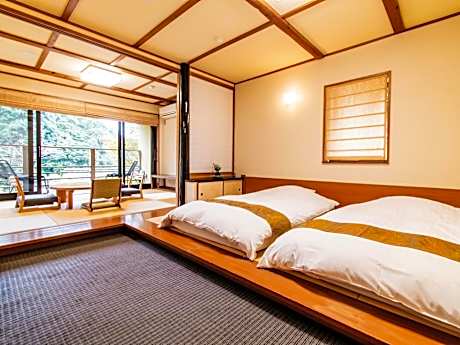 Room with Tatami Area with Shared Bathroom