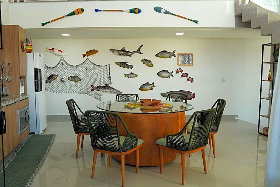 Casa em Milagres/AL | 3 suítes, vista-mar, piscina