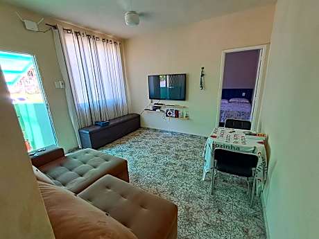 Casa com 2 Camas Queen e 1 King em Quartos Climatizados