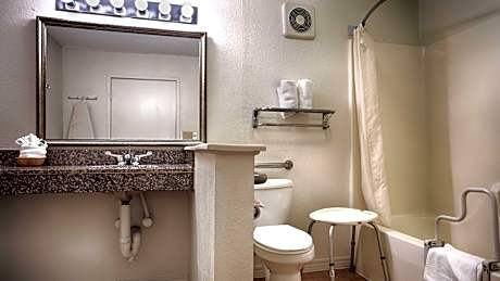 1 Queen Mobility Accessible Bathtub Sofabed For One Microwave Fridge Wi-Fi NSMK Full Breakfast