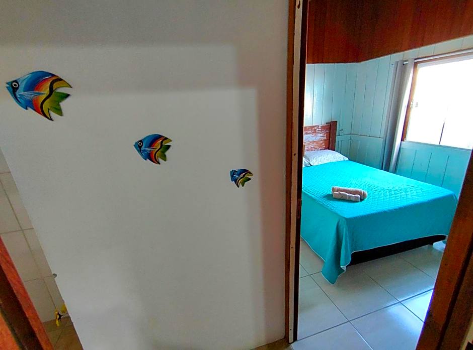 Casa charmosa pé na areia por do sol