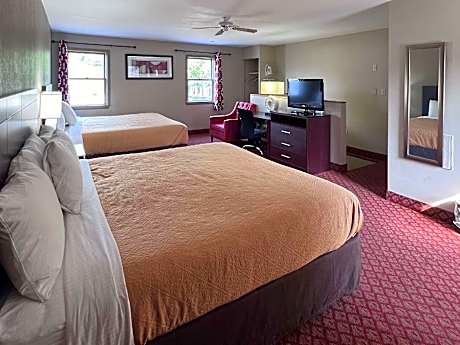 Room with One King Bed and One Double Bed