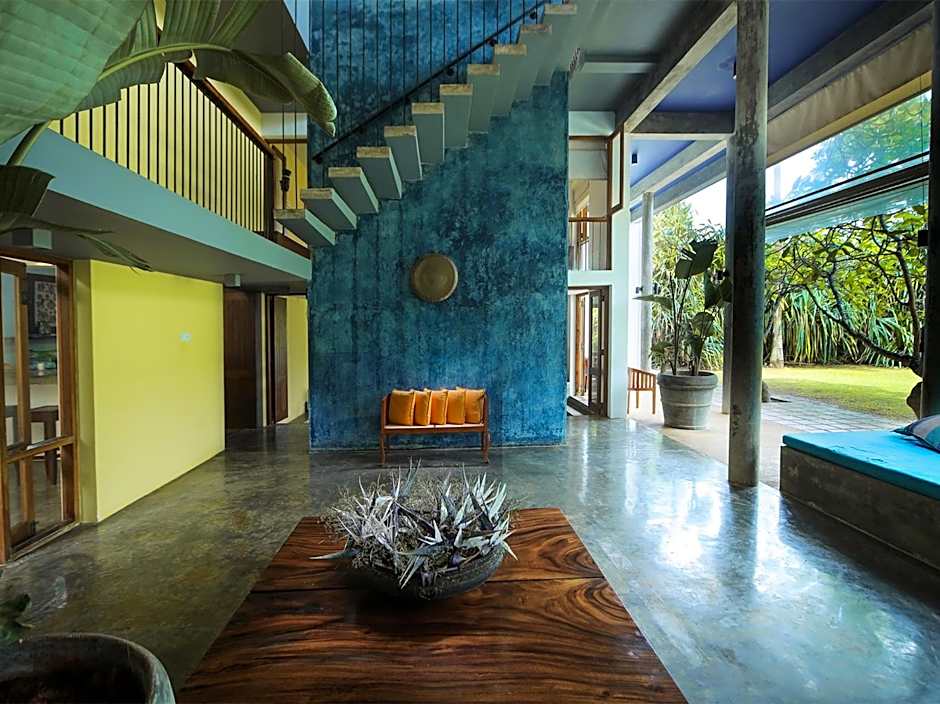 Saffron & Blue