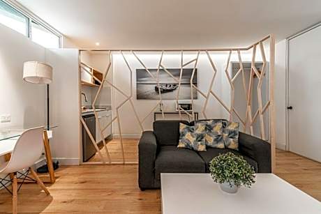 Cute Quiet Studio, Smart TV, Six Flags 1 km