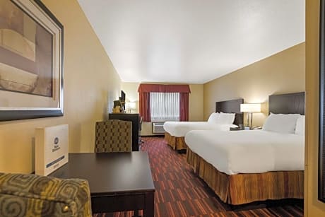 2 QUEEN BEDS,NSMK,HISPD,MICRFG,FLTSRN,COFMKR,FULL BREAKFAST