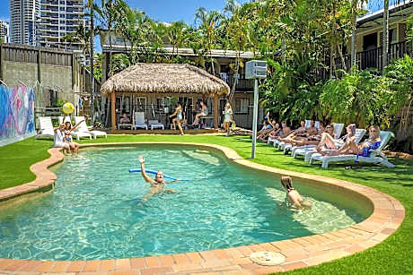 Budds In Surfers Backpackers