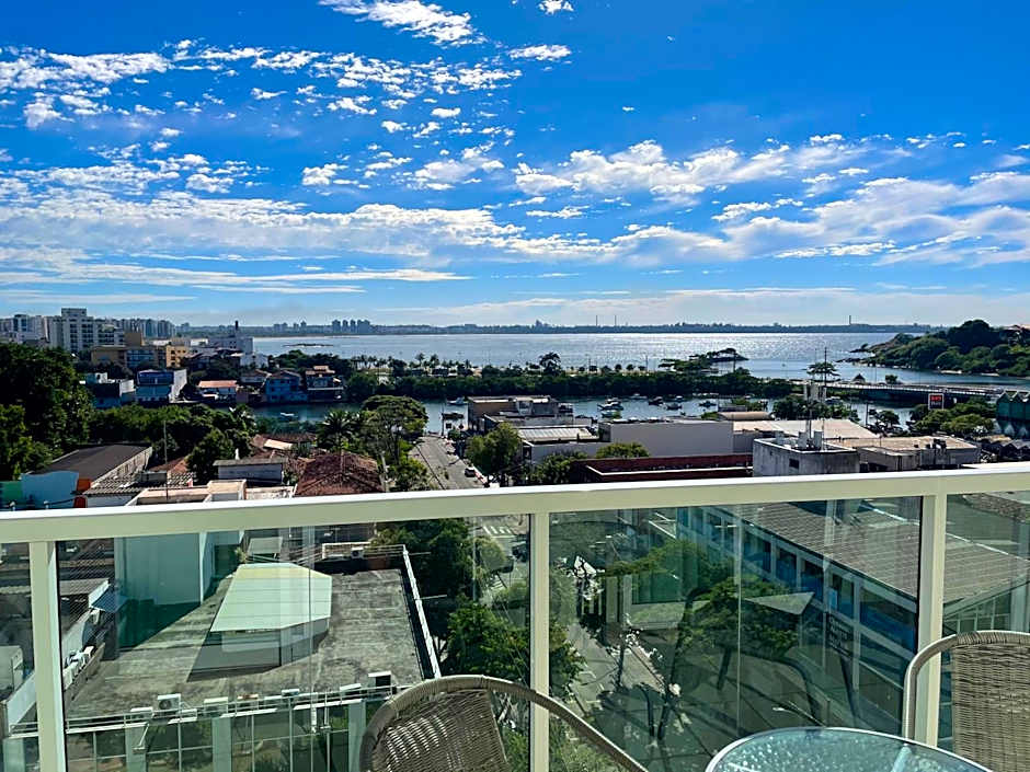 Flat Praia do Canto 2Q-2B Long Stay TRIÂNGULO DAS BERMUDAS