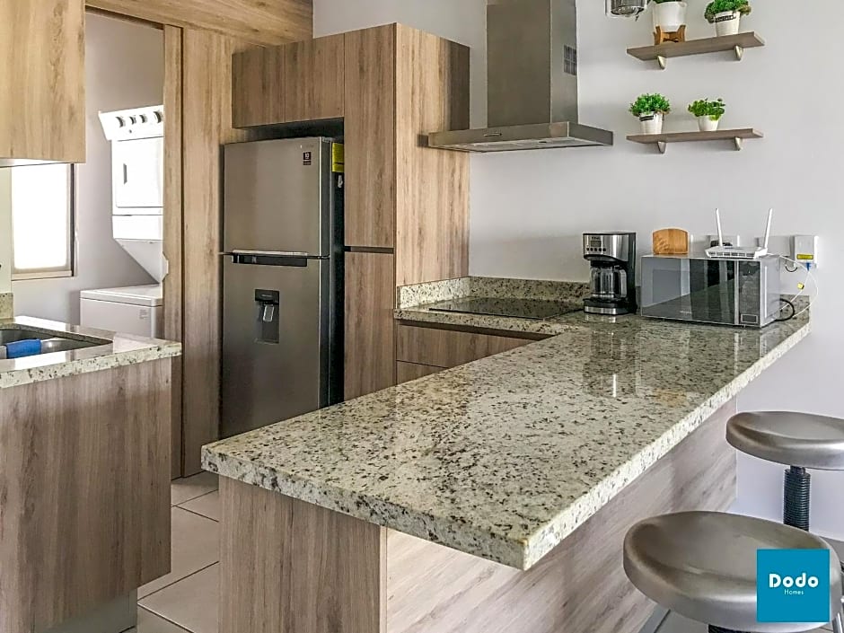 Residencial privado con alberca a 3 min. de la playa