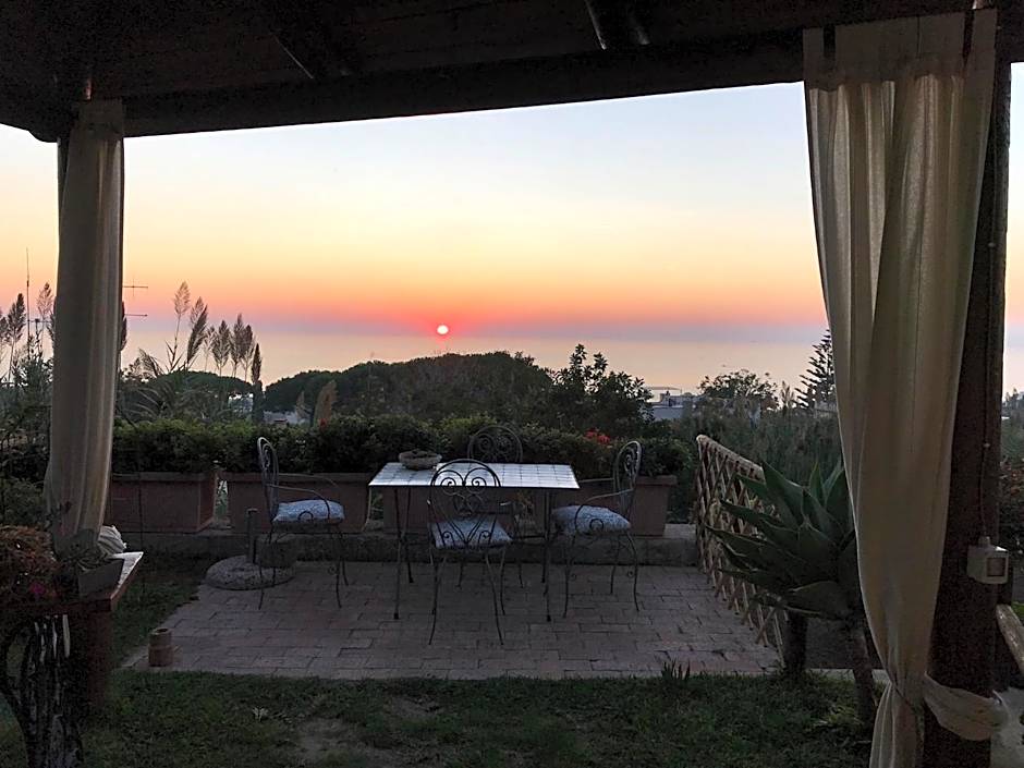 La Terrazzina sul tramonto