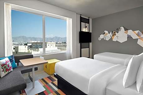 Aloft room, Guest room, 2 Twin, Free Shuttle Buss to OCEC & Mall of Oman
