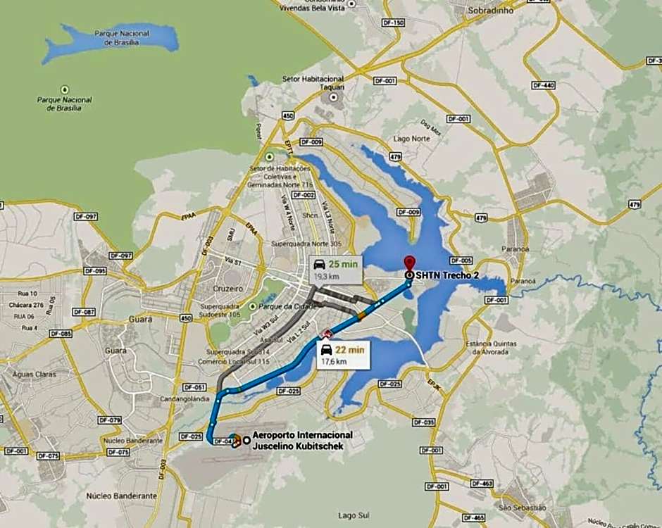 Lake Side Hotel em Brasília 64422