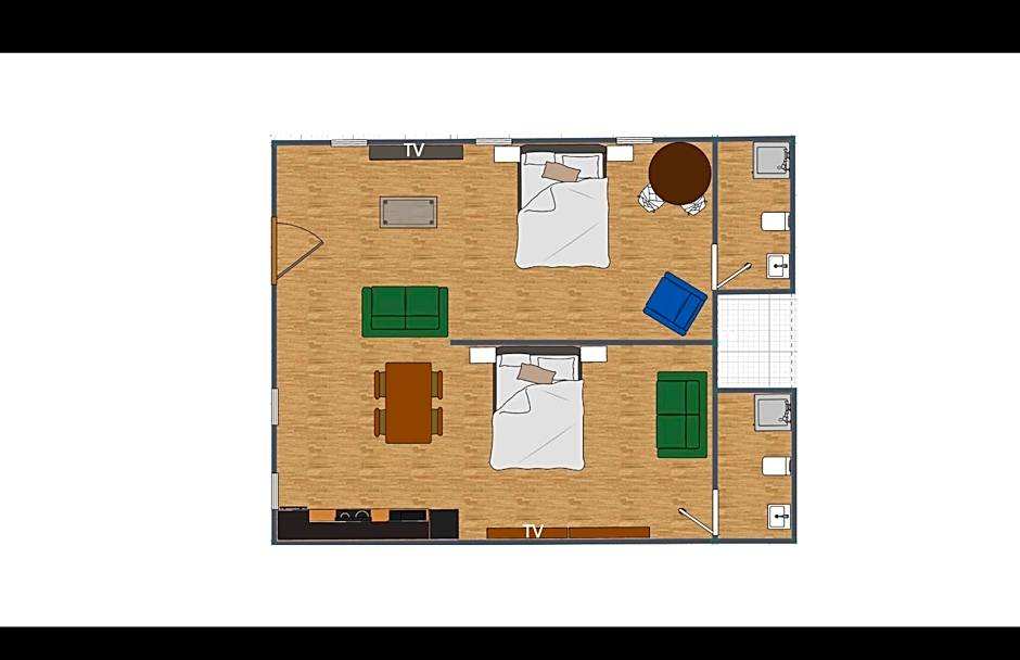 Soho Boho Apartments - with sunny rooftop terrace and fiber optic internet