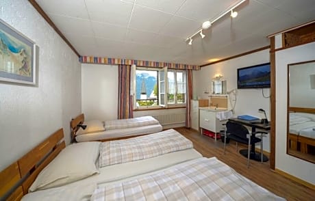 Standard Quadruple Room, Private Bathroom (1 Double Bed and 1 Twin Bunk Bed)