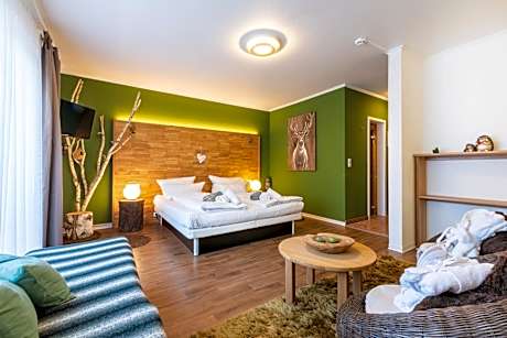 Double Room with Balcony and Sauna