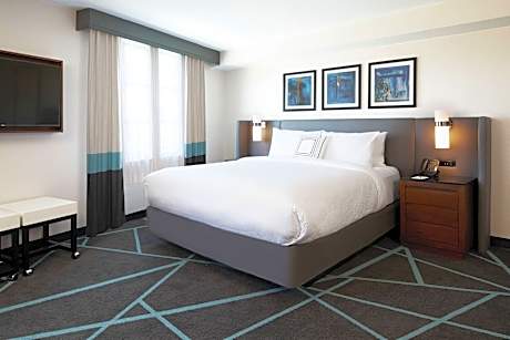 Suite, 1 King Bed with Sofa bed (1 King Bed and 1 Double Sofa Bed)