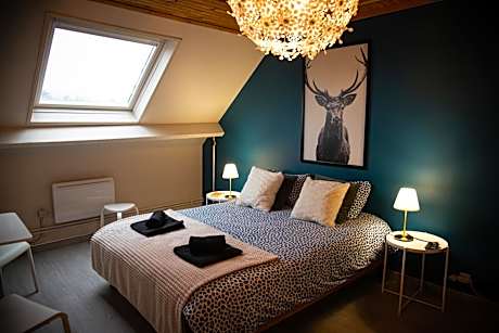 PAUSE NATURE SORBAIS Chambre avec salle de bain privative, entrée indépendante et arrivée autonome