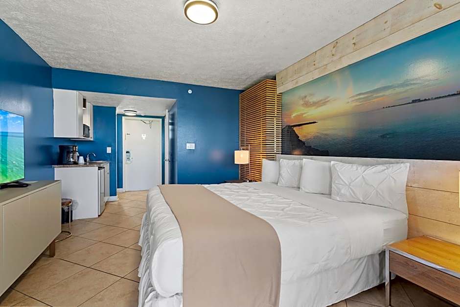 Ocean View Hotel Room with Balcony- King Bed #17