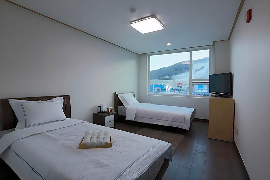 Pyeongchang the white view