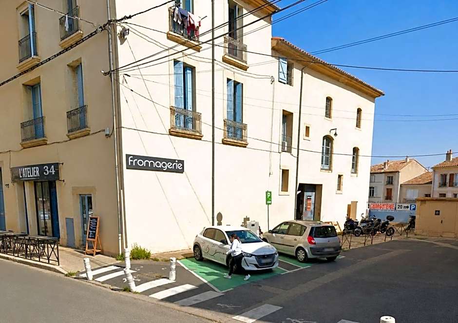 Appartement tout confort avec balnéo et lit king size