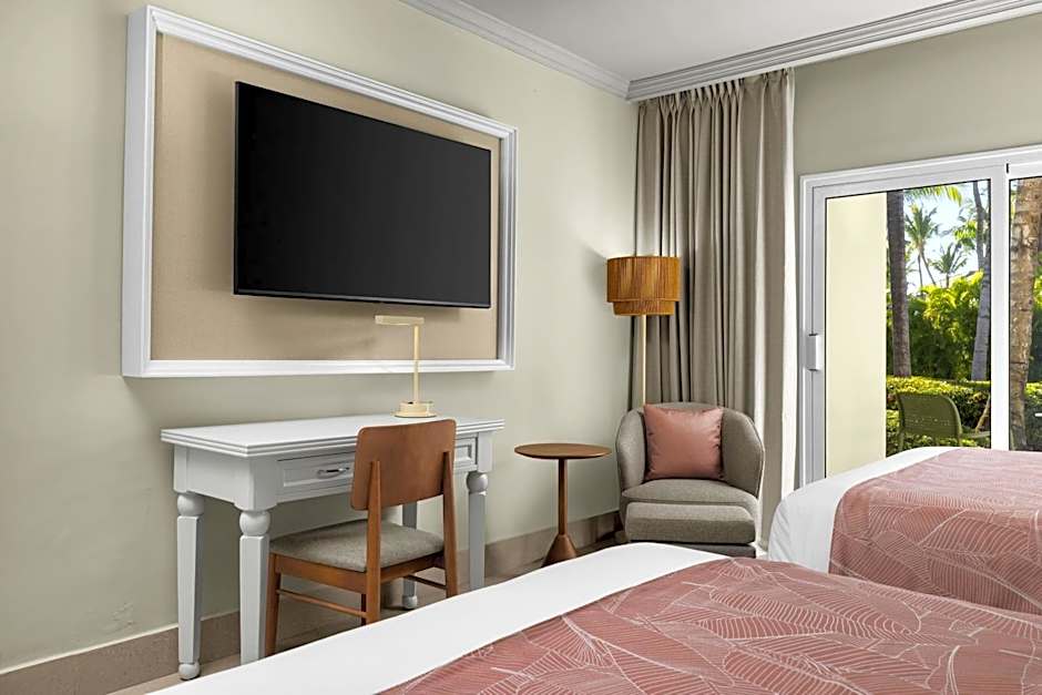 Photo 1 of 3 of Standard Queen Room with Two Queen Beds and Tropical View - Mobility Accessible