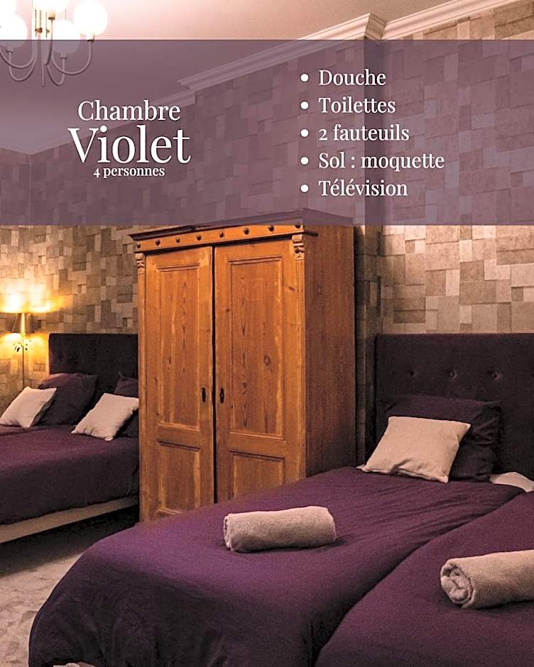 A La Villa Perroy les chambres sont spacieuses et les petit-déjeuners offerts