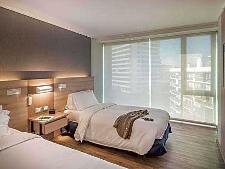 Premium Deluxe Twin Room with City View - Upper Floor