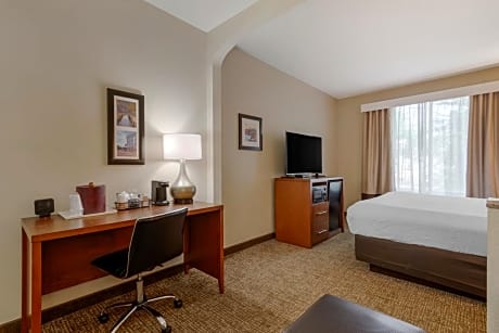 King Suite with Roll-In Shower - Accessible/Non-Smoking