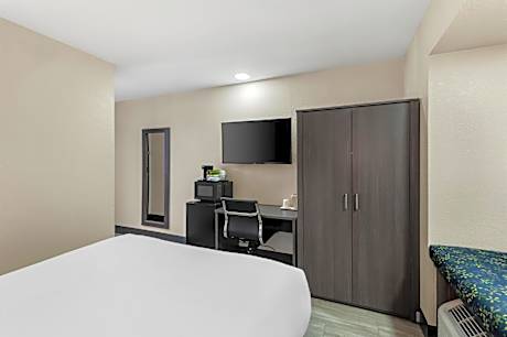 Accessible Queen Suite Roll in Shower