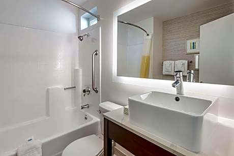 One Bedroom Suite,  1 Queen Bed, Living Room and Sofa Bed, Non Smoking