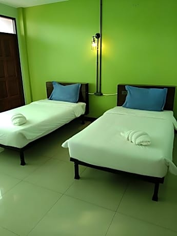 Aircon Twin Bed