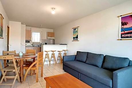 V-Mimosas 01-Vieux Boucau Appartement 6 personnes calme au cœur de Vieux Boucau proche skatepark