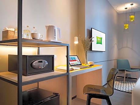 Family Room with One King Bed and One Bunk Bed