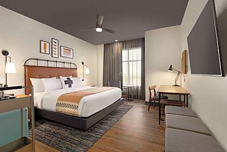 1 King Bed Mobility Accessible Room Non-Smoking