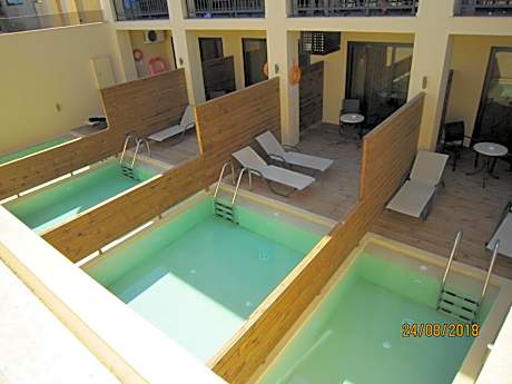 Superior Double Room Semi-Basement with Private Pool