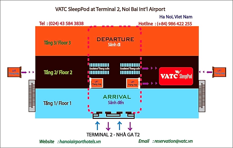 VATC Sleep Pod - Terminal 2