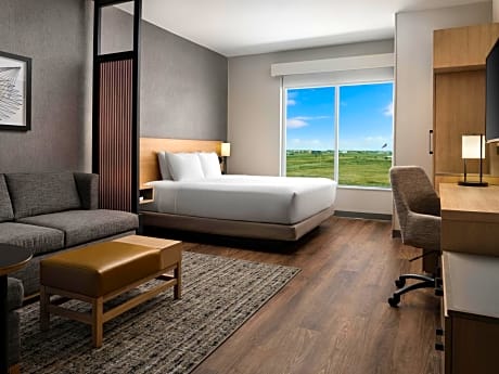 King Suite with Sofa Bed and Roll-In Shower - Disability Access