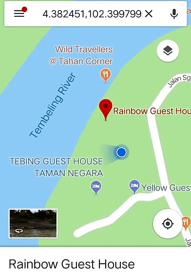 Taman negara rainbow guest house