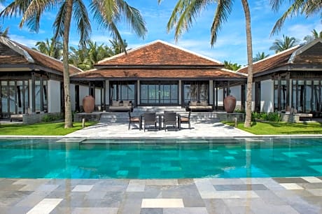 Three-Bedroom Beachfront Pool Villa