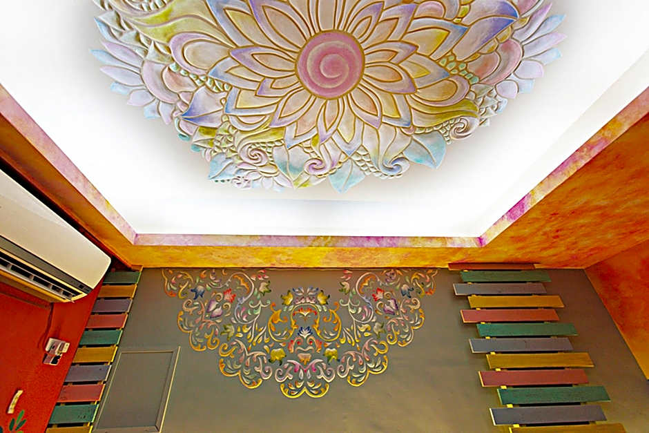 3D Sunflower Embossed B&B