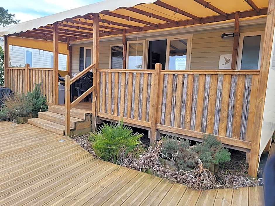 Vue bassin Arcachon mobil-home top 8 personnes by Vayny