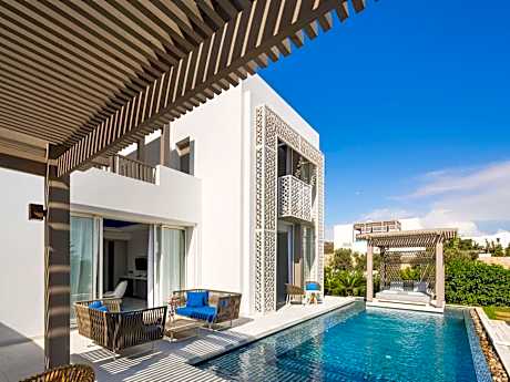 Signature Villa, 1 king-size bed and 2 twin beds, sea view, private pool