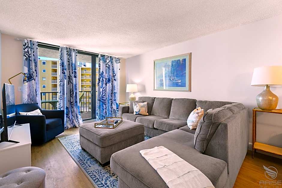 Coastal Condo on the beach at Ocean Trillium #501
