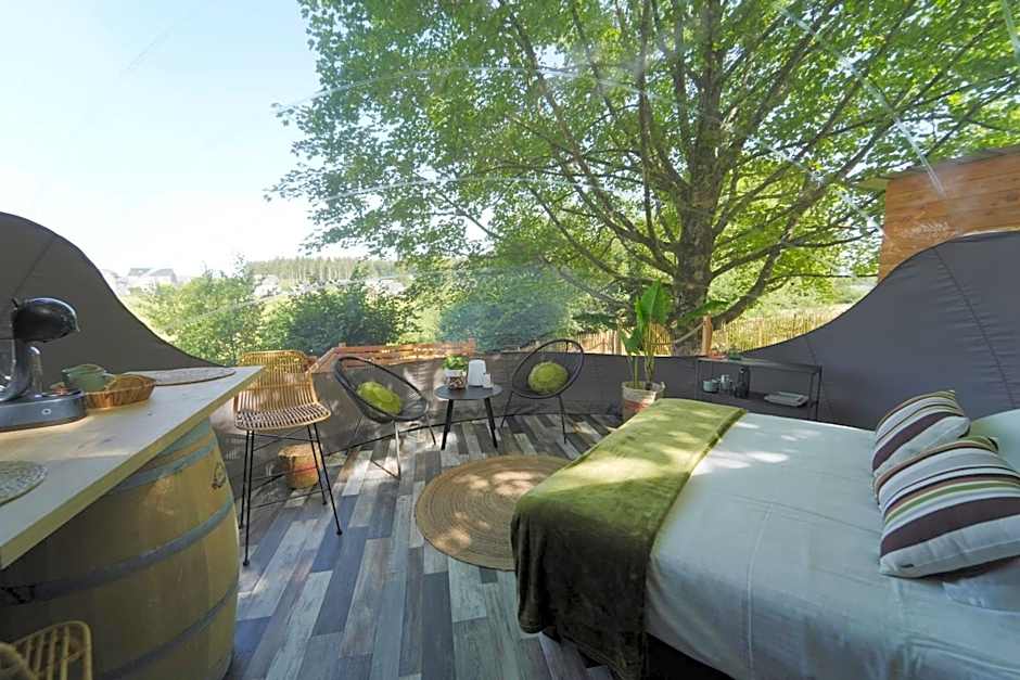 Bulles Odette & Ginette et Tiny House Suzette "Au guet Marais" Etape Insolite