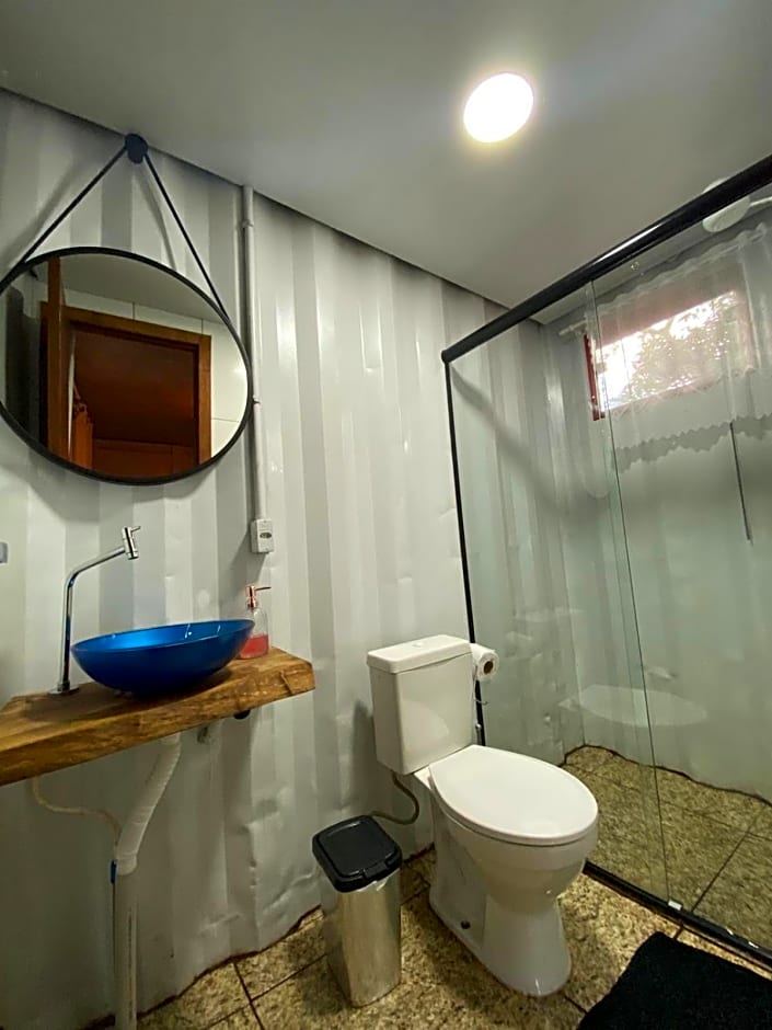 Pousada Cipó Container Chalés Privativos com lareira - Centro da cidade