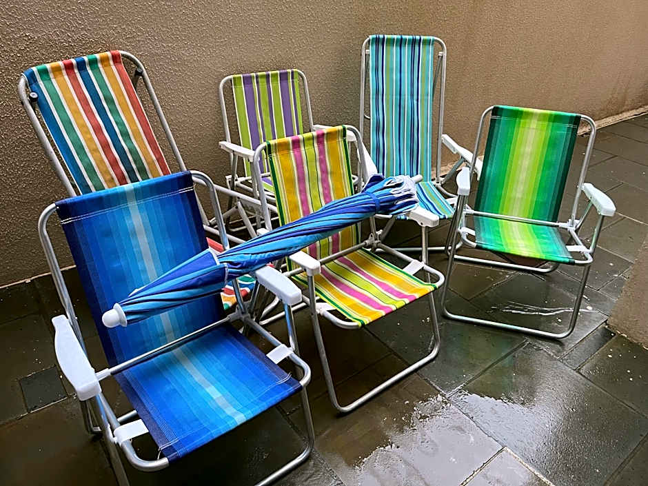 Vista mar - Apto a 60m do mar 3 quartos completo