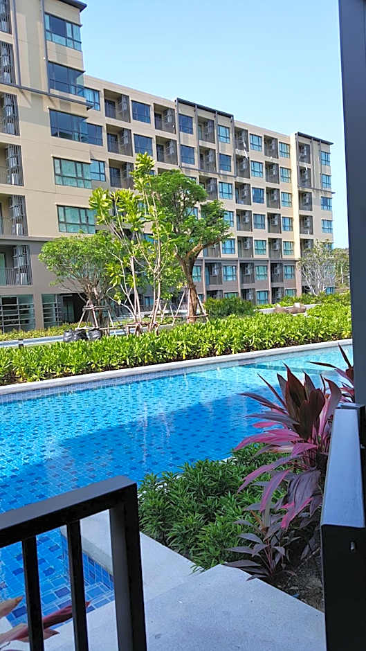 The Relaxing Room Pool Access at Rain Resort Condominium Cha Am- Hua Hin