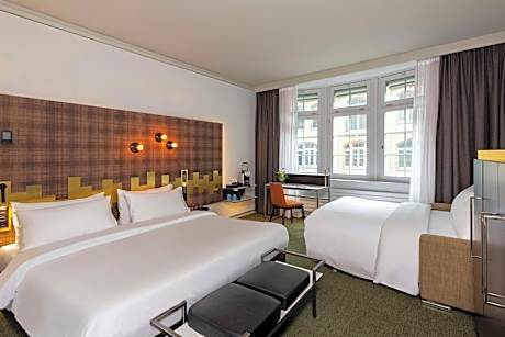 Premium Double Room with Extra Bed (3 Adults + 1 Child)