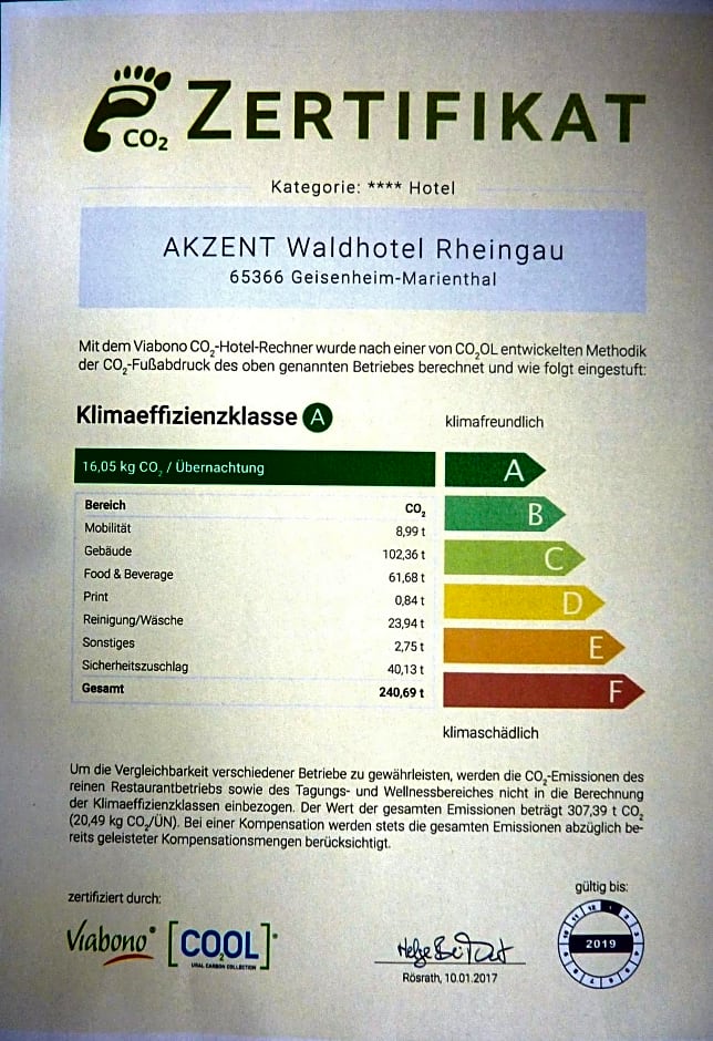 Akzent Waldhotel Rheingau